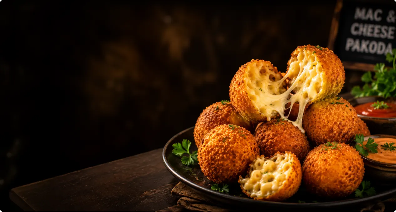 How to Make Instant Mac & Cheese Pakoda Using King’s Sunflower Oil
