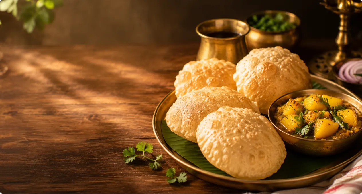 How to Make Traditional Bengali Luchi Alur Using King’s Sunflower Oil
