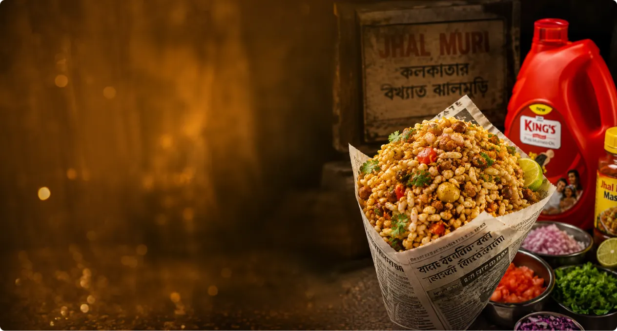 How to Make Street Style Jhal Muri Using King’s Pure Mustard Oil
