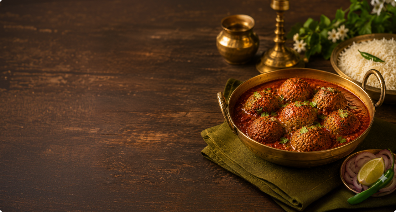 How to Make Echorer Kofta Curry Using King’s Sunflower Oil