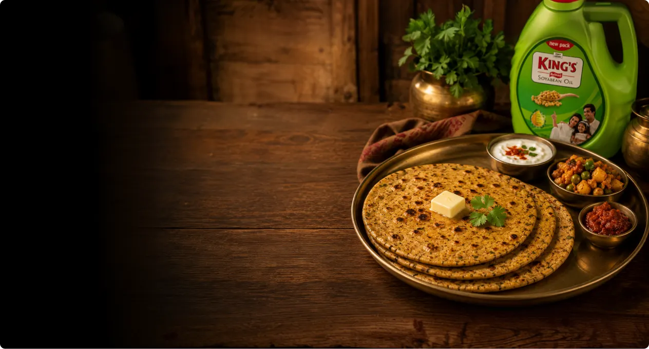 How to Make Tasty Missi Roti Using King’s Soyabean Oil