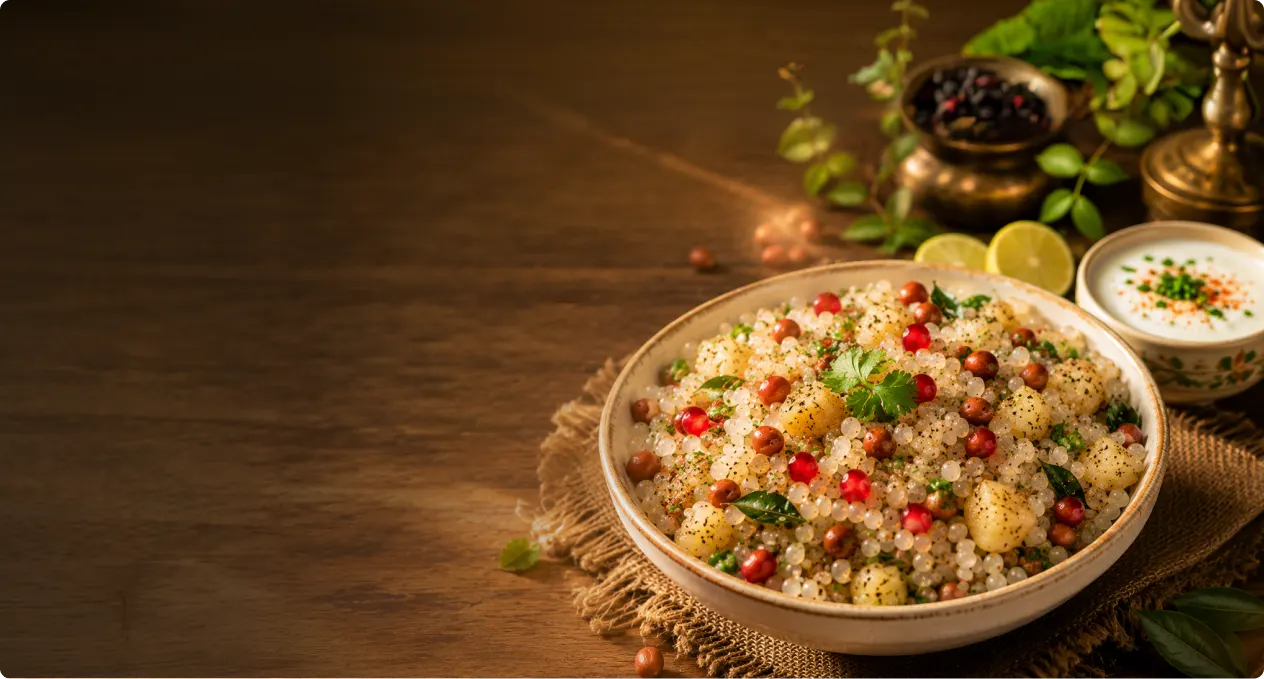 How to Make Quick Sabudana Khichdi Using King’s Soyabean Oil