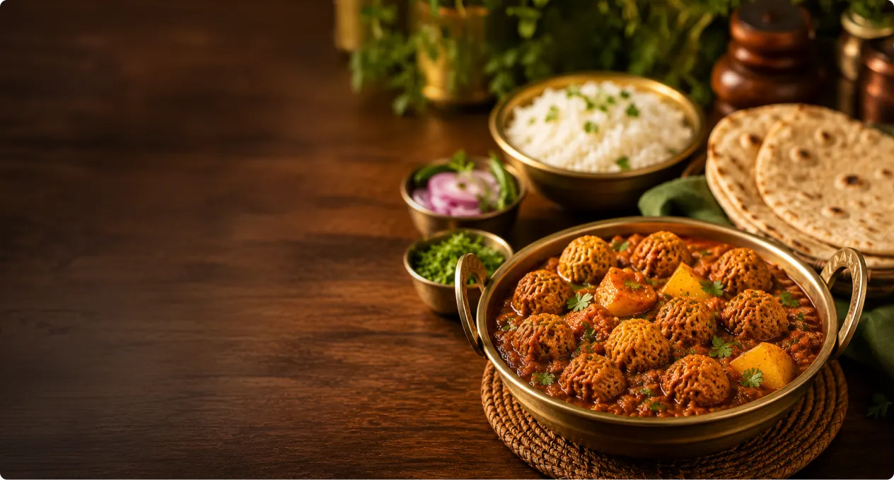 How to Make Healthy Soyabean Curry Using King’s Soyabean Oil