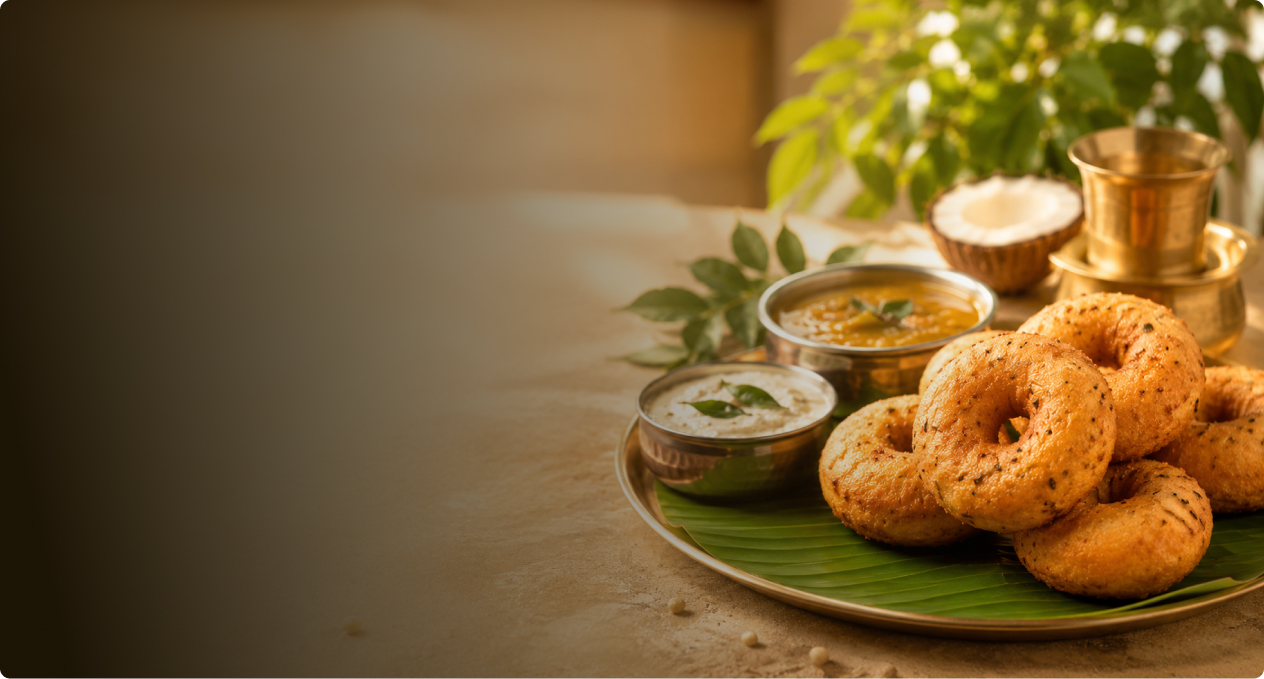 Crispy Medu Vada Recipe Using King’s Soyabean Oil