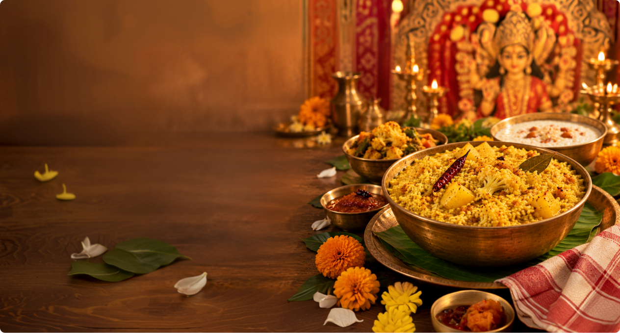 Durga Puja Bhog Special: Authentic Bengali Khichuri Recipe with King's Mustard Oil Tadka