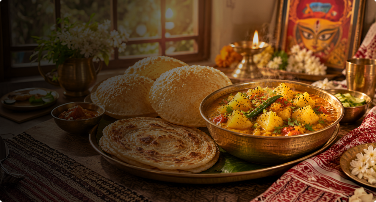 Mahalaya Special: Authentic Bengali Aloo Tarkari recipe with King's Soyabean Oil