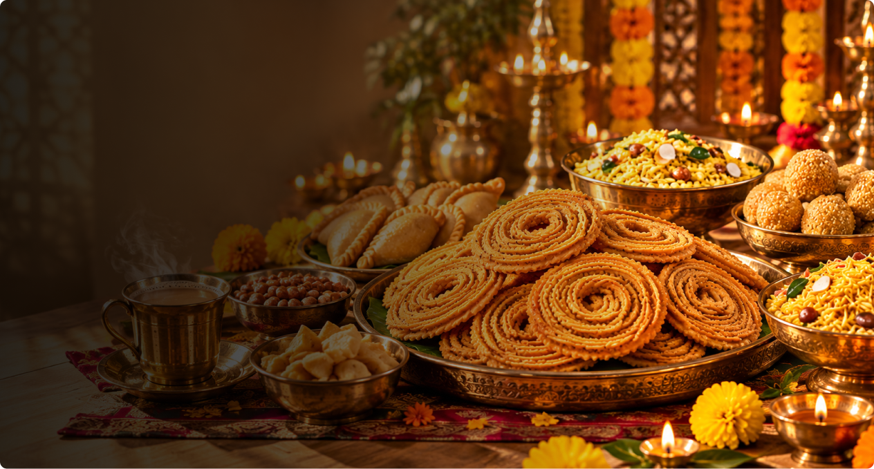 Diwali Special 2026: Crispy Maharashtrian Chakli Recipe with King's Soyabean Oil