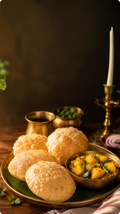 How to Make Traditional Bengali Luchi Alur Using King’s Sunflower Oil