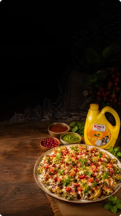 How to Make Chatpata Palak Chaat Using King’s Sunflower Oil