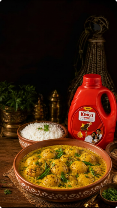 How to Make Chilli Mustard Bengali Potatoes Using King’s Pure Mustard Oil
