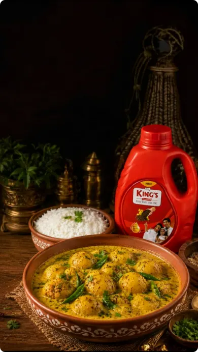 How to Make Chilli Mustard Bengali Potatoes Using King’s Pure Mustard Oil