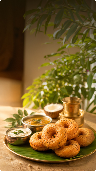 Crispy Medu Vada Recipe Using King’s Soyabean Oil