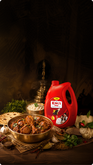 Bihari Chicken Curry Recipe with King’s Kachi Ghani Mustard Oil