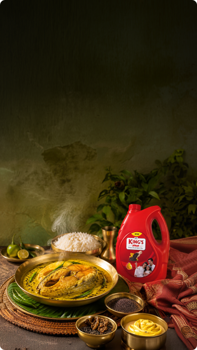 Sorshe Ilish: Authentic Bengali Hilsa Fish Curry Recipe with King's Kachi Ghani Mustard Oil