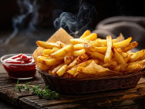 Perfect French Fries in Sunflower Oil   Crispy and Golden Every Time