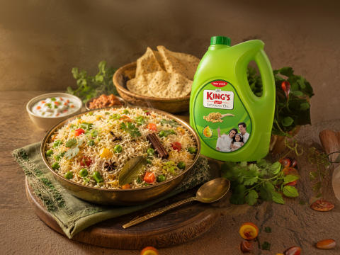 Vegetable Pulao Recipe with King's Soyabean Oil