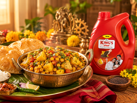 Vishwakarma Puja Bhog Special: Traditional Chana Dal & Aloo Sabzi recipe with King's Mustard Oil Tadka