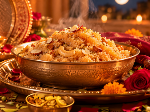 Karwa Chauth Special 2026: Suji Ka Halwa (Bhog Prasad) Recipe with King's Soyabean Oil