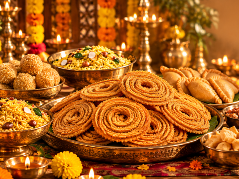 Diwali Special 2026: Crispy Maharashtrian Chakli Recipe with King's Soyabean Oil