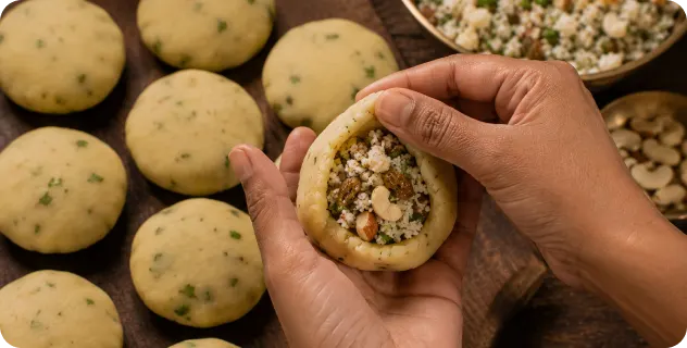 Shape the Patties