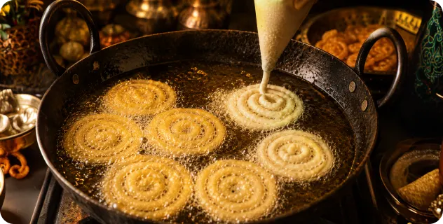 Fry the Jalebis