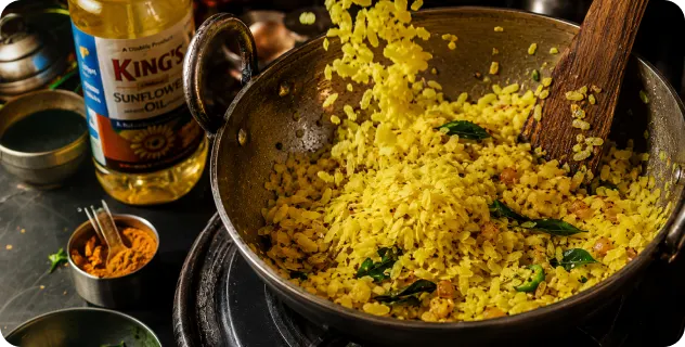 Add and Mix the Poha