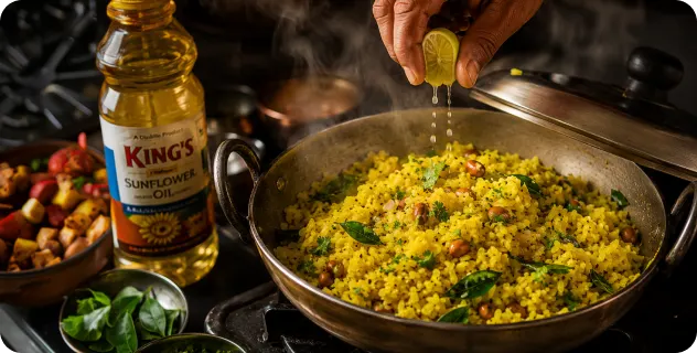 Steam and Enhance Flavour
