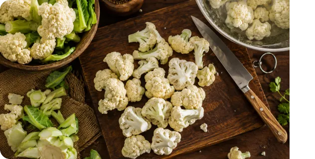 Prepare the Cauliflower