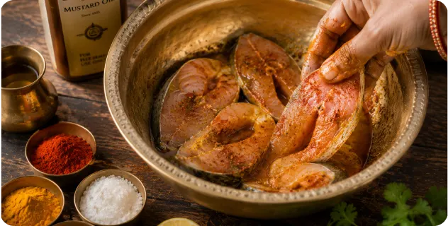 Marinate the Fish