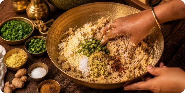 Make the Kofta Mixture