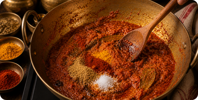 Add Tomatoes and Spices
