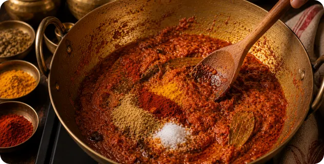 Add Tomatoes and Spices