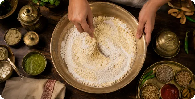 Prepare the Flour Mix