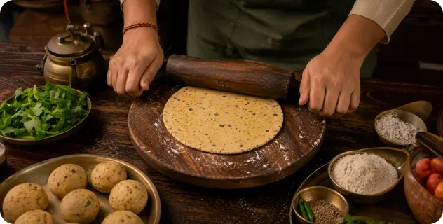 Shape the Rotis