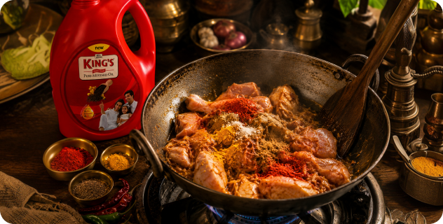 Add Chicken and Spices