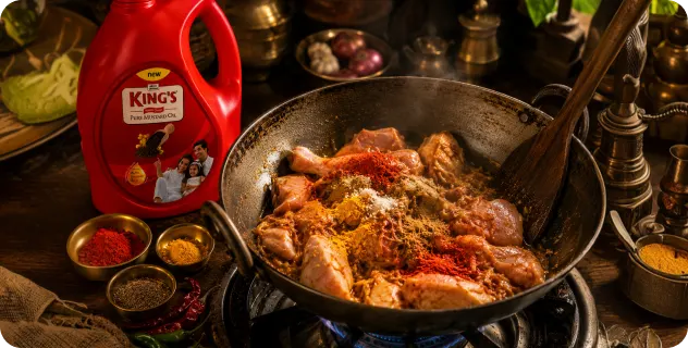 Add Chicken and Spices