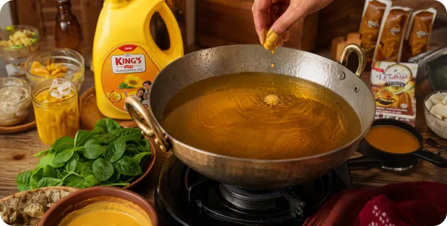 Heat the Oil