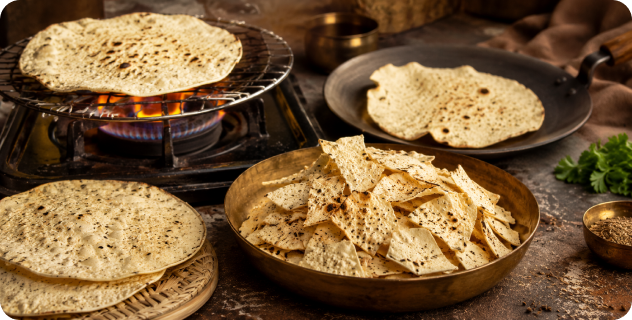 Prepare the Papad