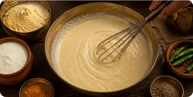 Prepare the Curd Mixture