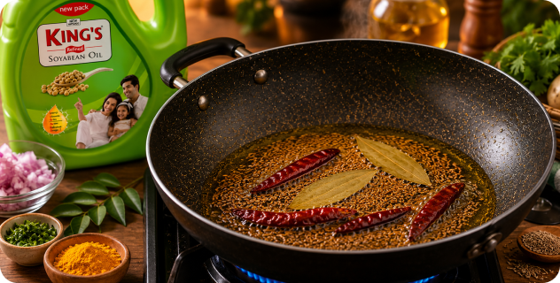 Prepare the Tempering (Tadka)