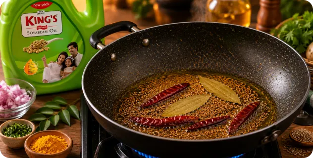 Prepare the Tempering (Tadka)