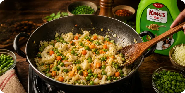 Cook the Vegetables