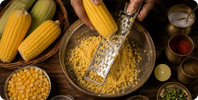 Prepare the Corn