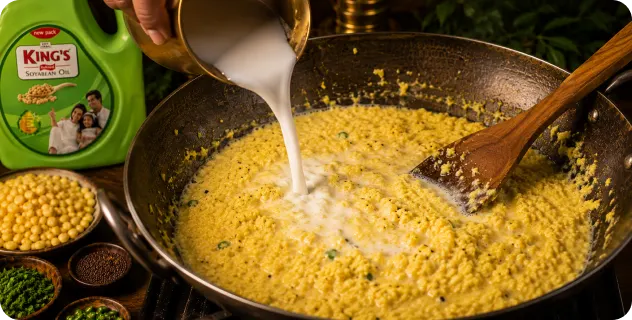Simmer with Milk