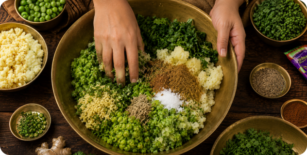 Prepare the Vegetable Mixture
